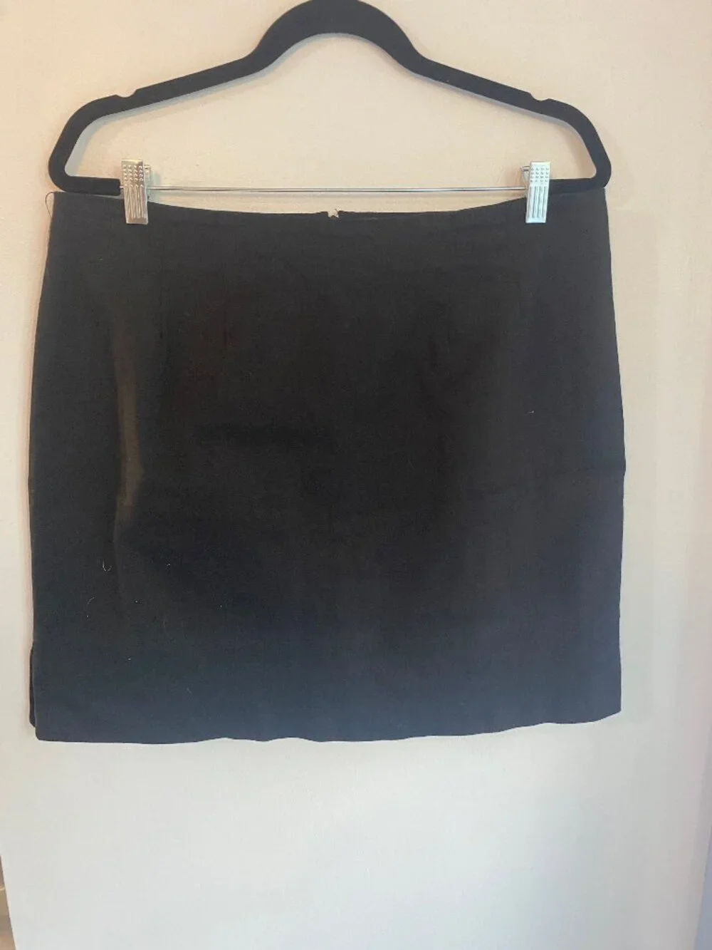 Route 66 Black Stretch Pencil Skirt